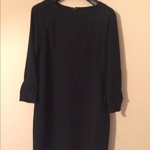 Black long sleeve dress with cuffs!